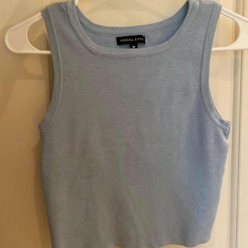 KENDALL & KYLIE blue top